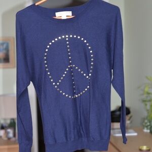 Michael Kors Peace Sign Sweater